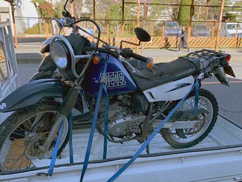 嬬恋村でのバイク買取実績