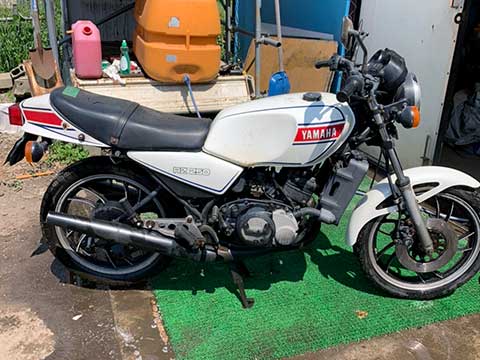 安中市でのバイク買取実績