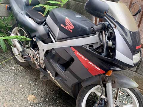 高山村でのバイク買取実績