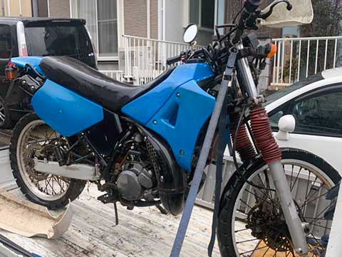 嬬恋村でのバイク買取実績